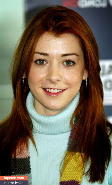 alyson hannigan nude|Alyson Hannigan Nude OnlyFans Leaks 12 Photos